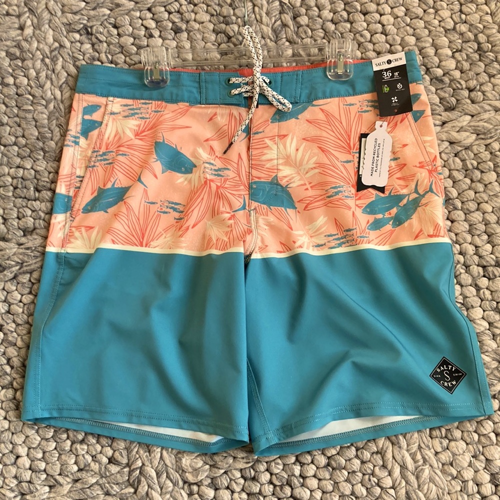NWT Salty Crew board shorts